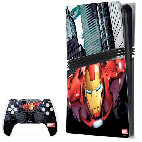 Marvel Avengers Assemble Iron Man PS5 Pro Bundle Skin